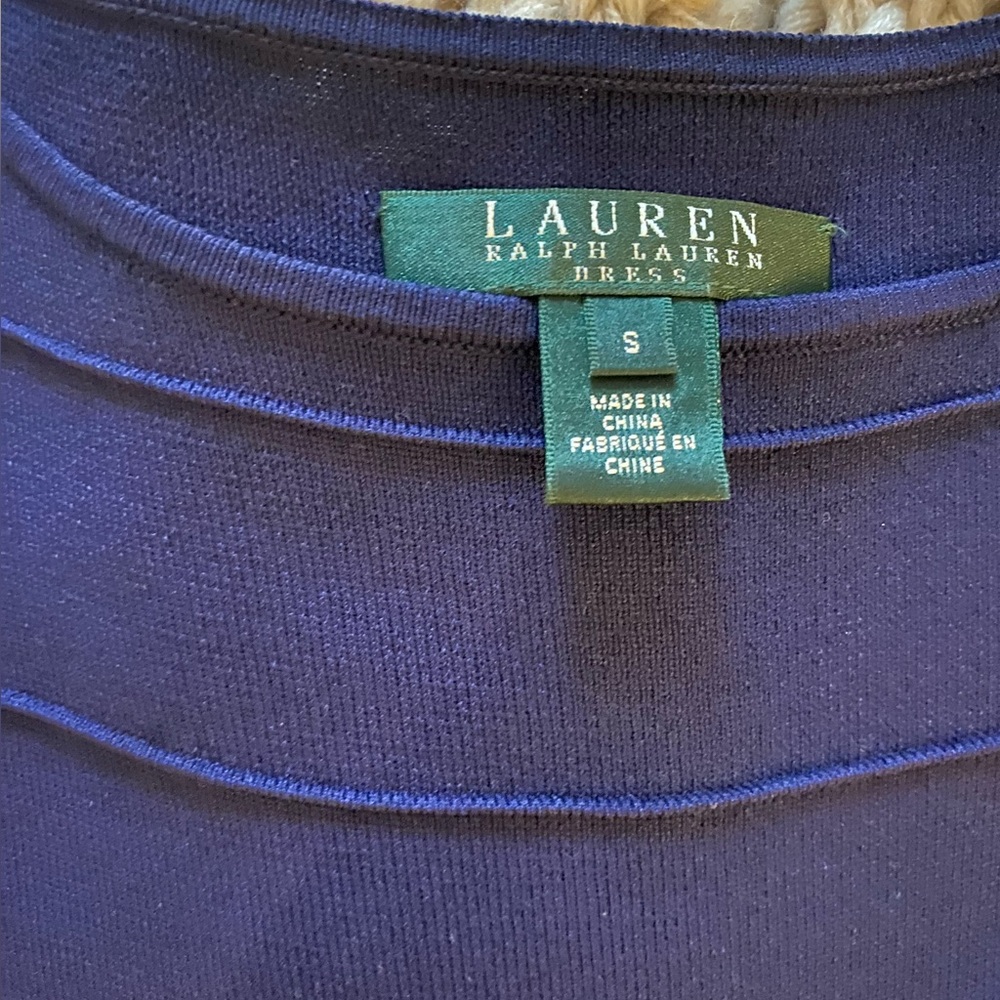 Ralph Lauren Navy Cocktail Dress
